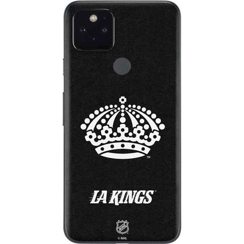 NHL Los Angeles Kings Black Background Google Pixel 5 Skin